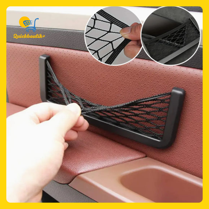 OrganisateurFacile™  | Filet de Rangement Facile pour Voiture